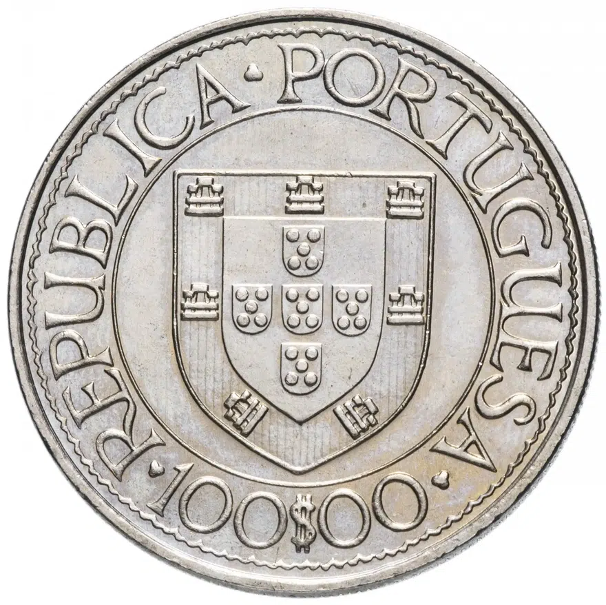 Португалия 100 эскудо (escudos) 1988 "Золотой век открытий - Бартоломеу Диаш, мыс Доброй Надежды"