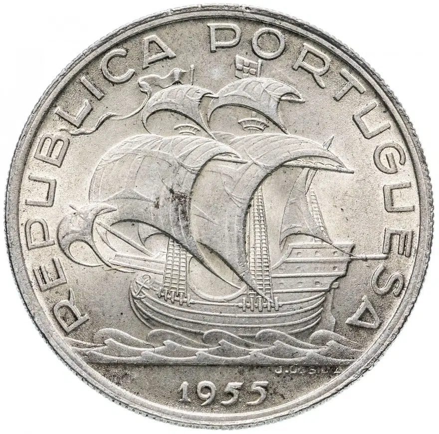 Португалия 10 эскудо (escudos) 1955