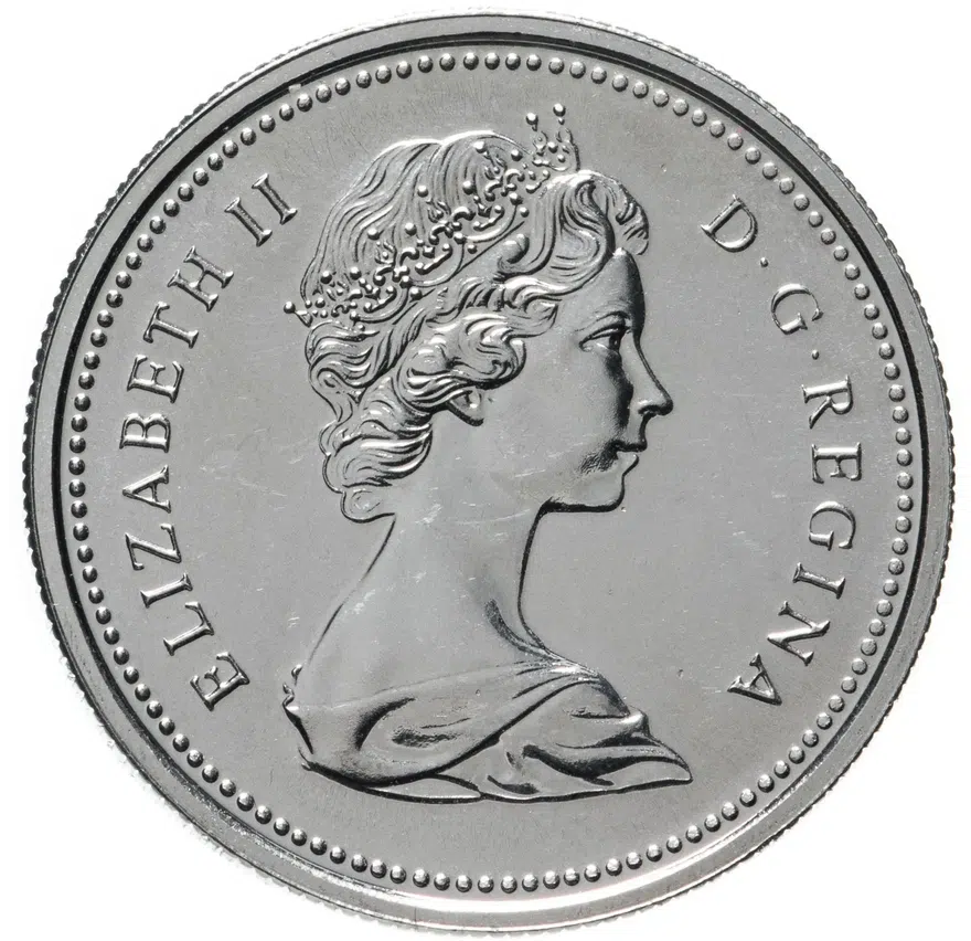 Канада 1 доллар (dollar) 1977, реверс