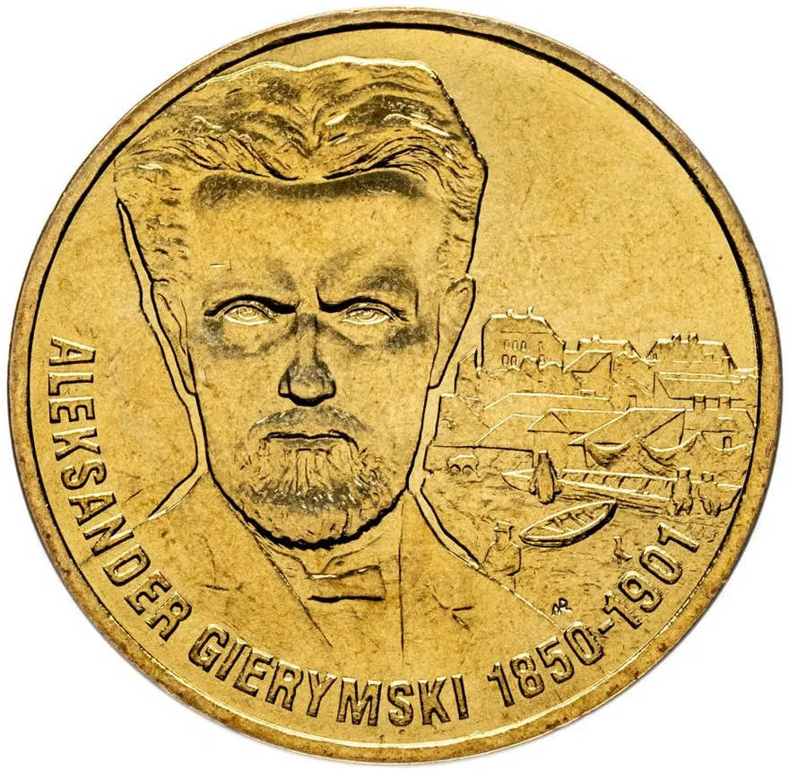 Польша 2 злотых (zlote) 2006  Художники Польши 19-20 века - Александр Герымский, реверс
