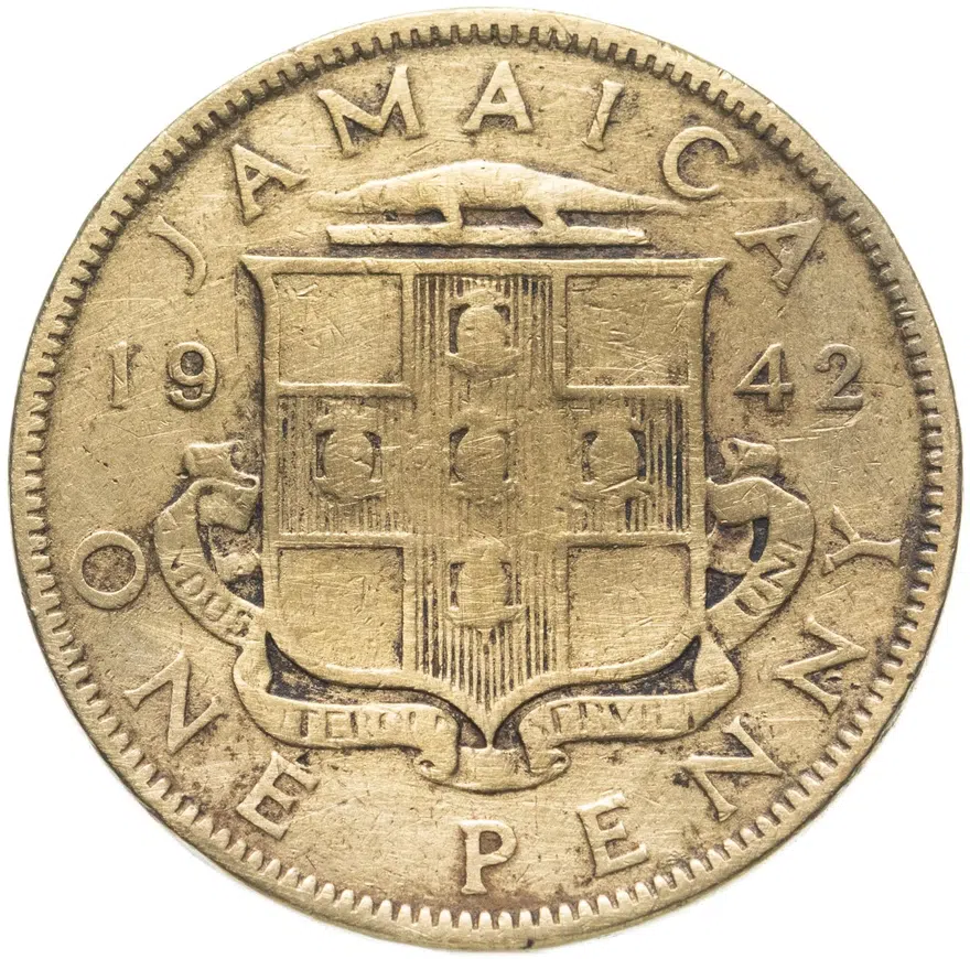 Ямайка 1 пенни (penny) 1942