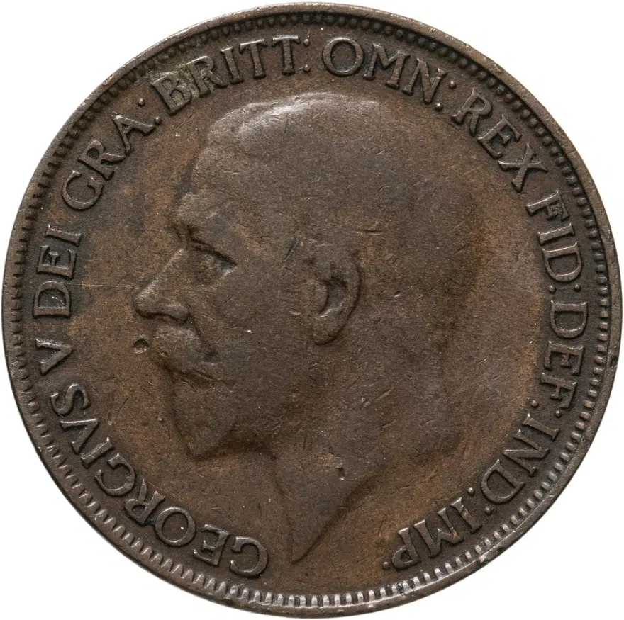 Великобритания 1 пенни (penny) 1927