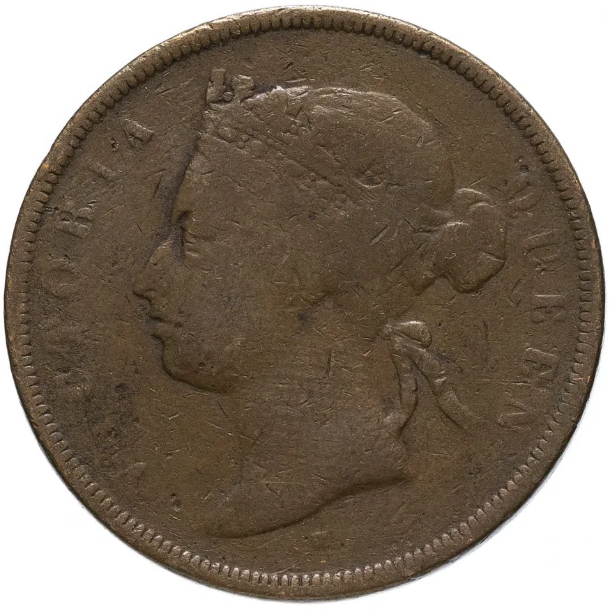 Стрейтс Сетлментс 1 цент (cent) 1874