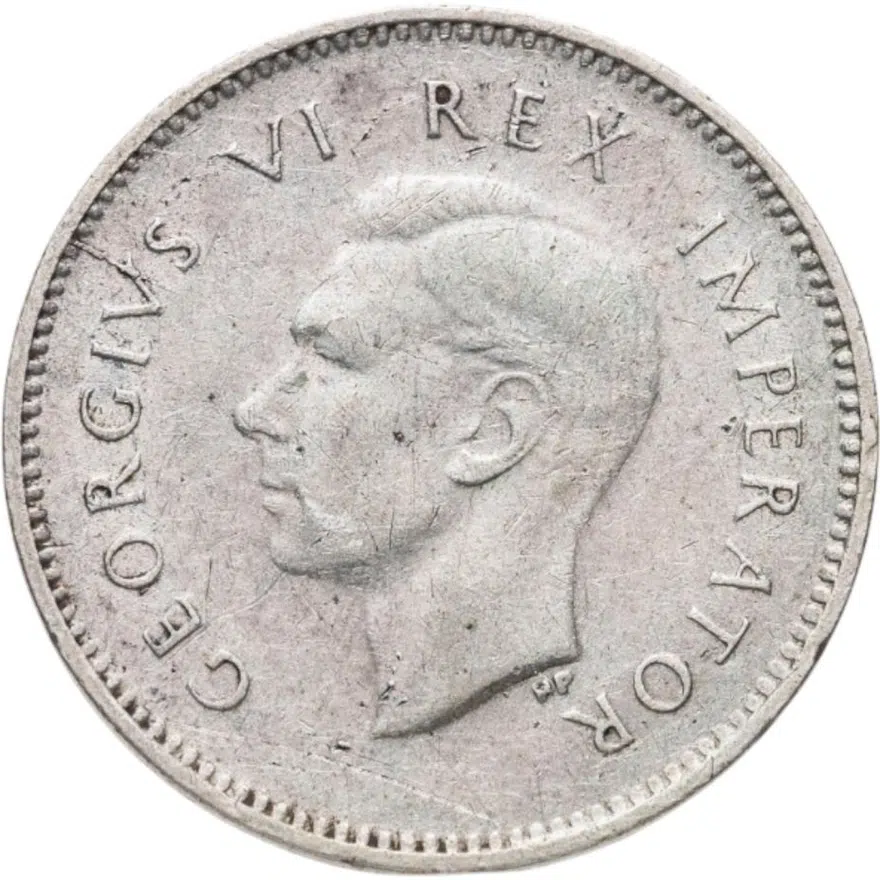 ЮАР 3 пенса (pence) 1946, реверс