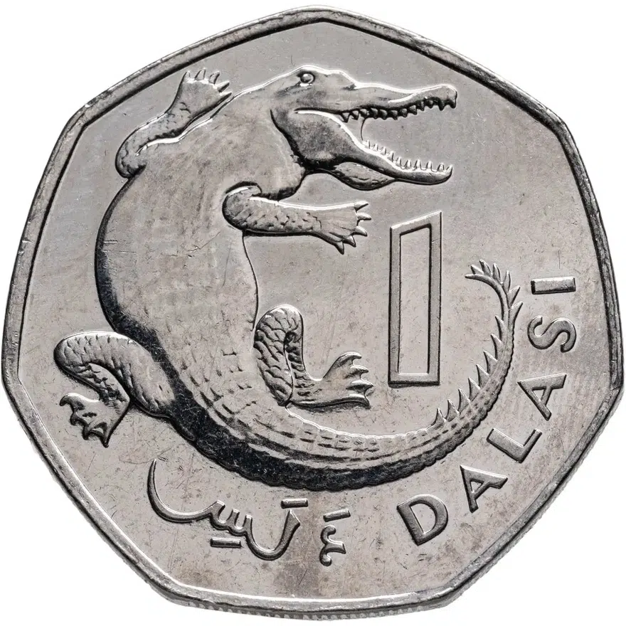 Гамбия 1 даласи (dalasi) 2011