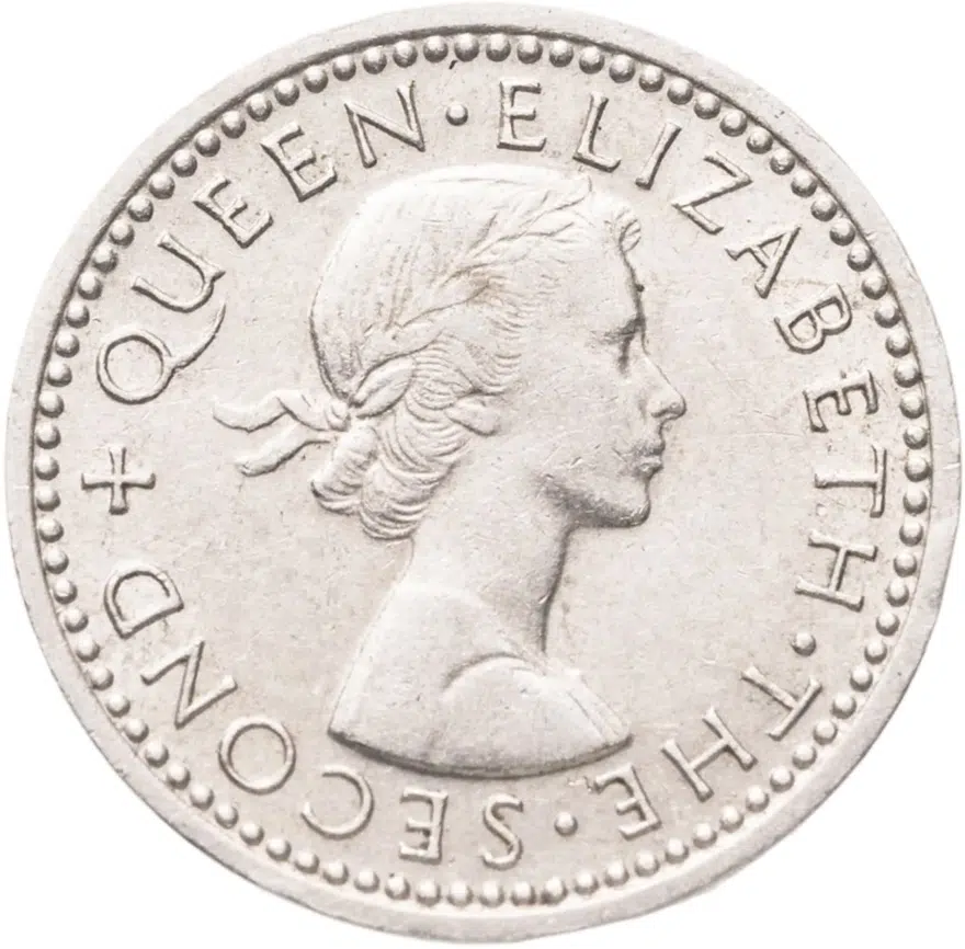 Родезия и Ньясаленд 3 пенса (pence) 1956, реверс