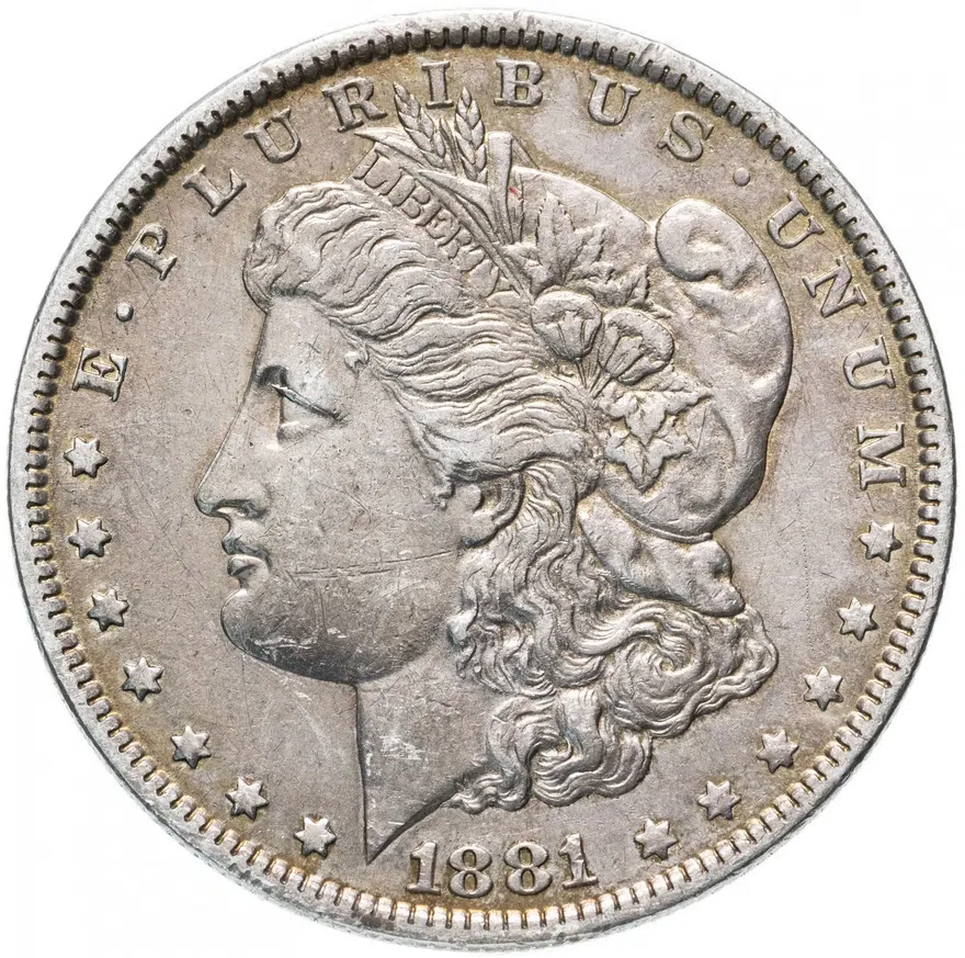 США 1 доллар (dollar) 1881 O