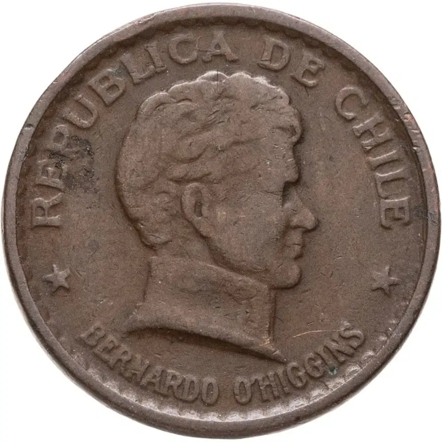 Чили 20 сентаво (centavos) 1947