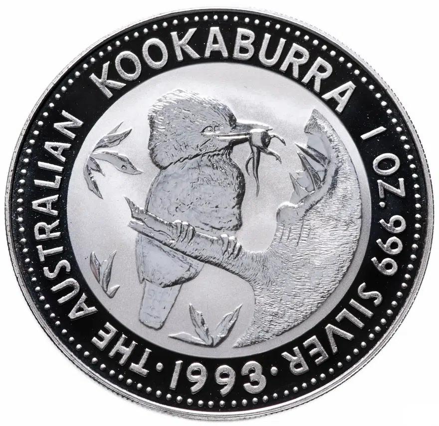Австралия 1 доллар 1993 "Австралийская Кукабарра"