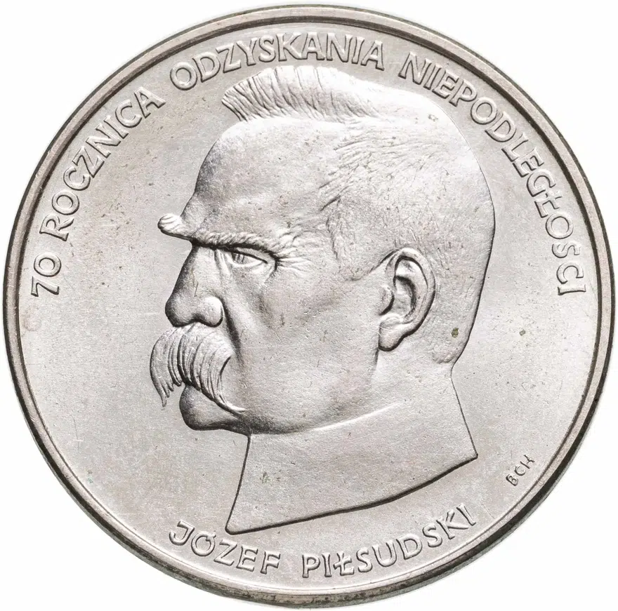 Польша 50000 злотых (zlotych) 1988  70 лет восстановлению независимости Польши