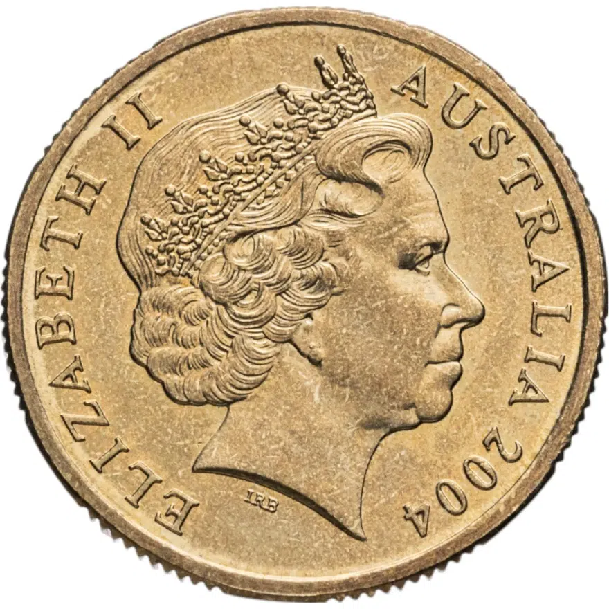 Австралия 1 доллар (dollar) 2004 150 лет Эврикскому восстанию, знак монетного двора: "M" - Мельбурн, реверс