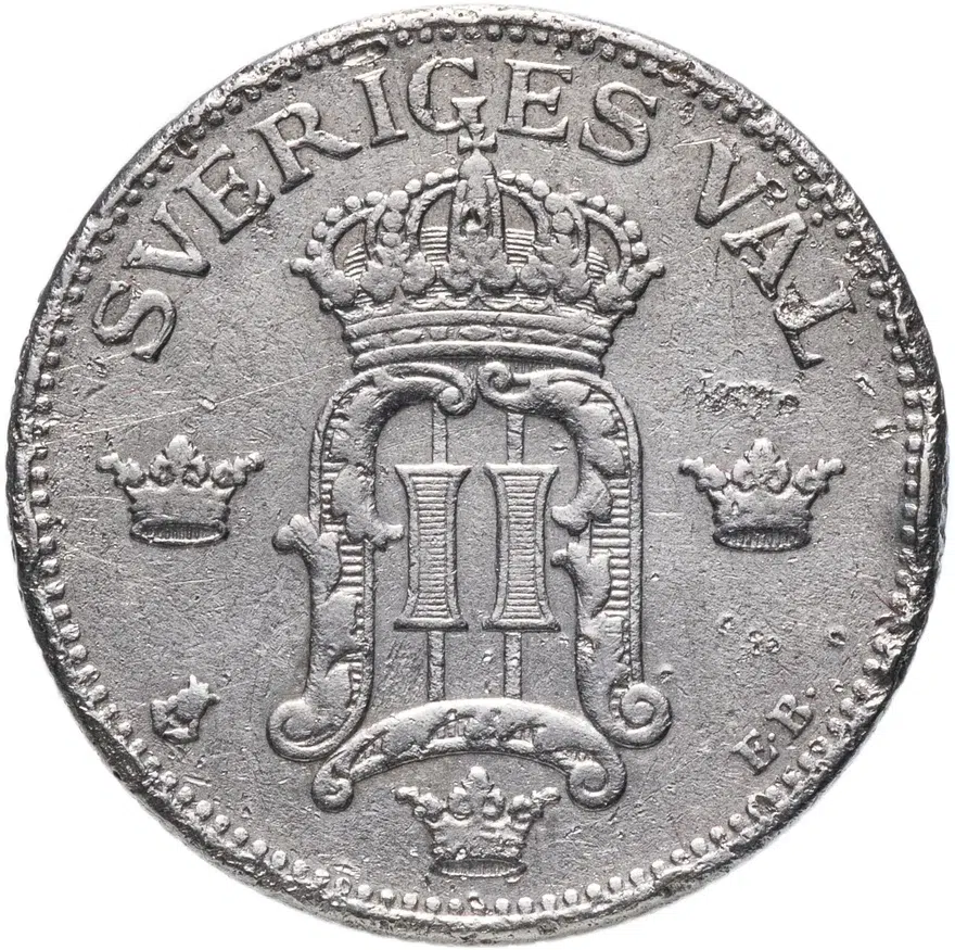 Швеция 50 эре (ore) 1907