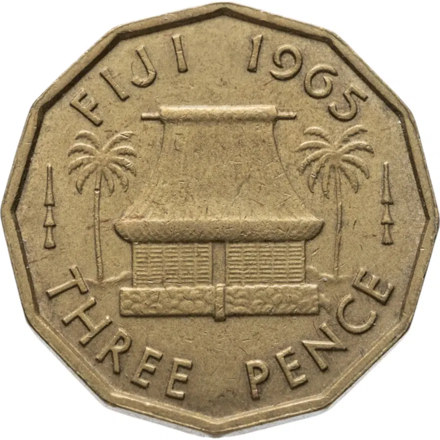 Фиджи 3 пенса (pence) 1965