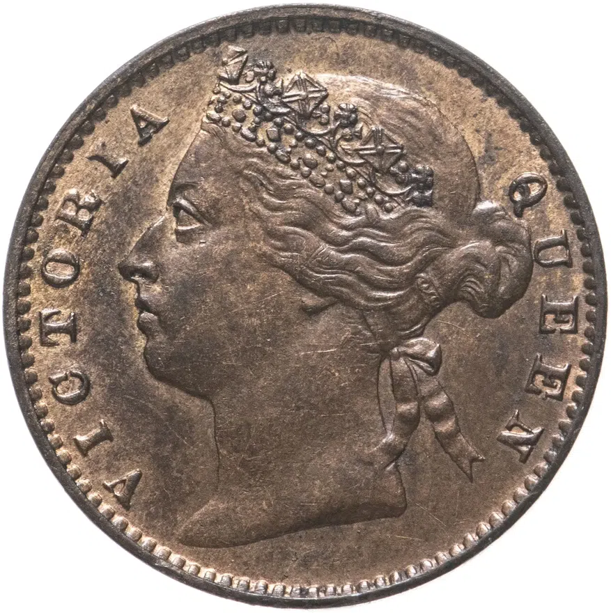 Стрейтс Сетлментс 1/4 цента (cent) 1884