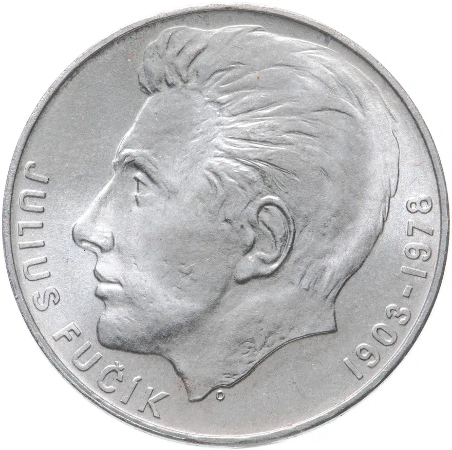 Чехословакия 100 крон (korun) 1978  70 лет со дня рождения Юлиуса Фучика