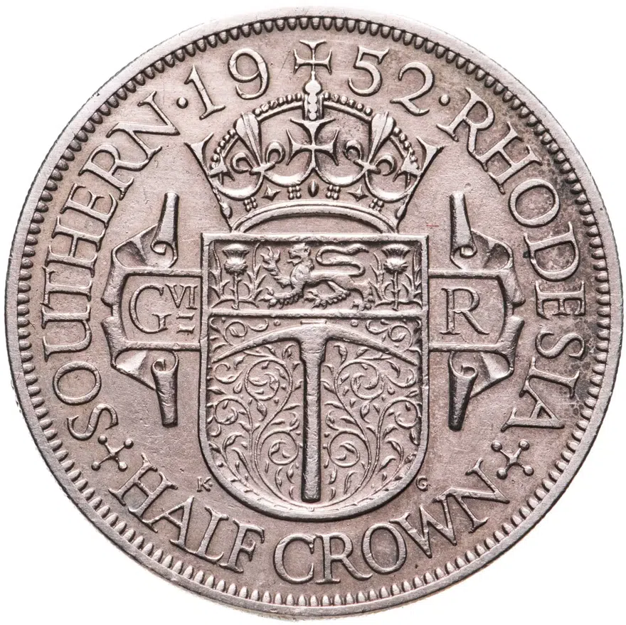 Южная Родезия 1/2 кроны (crown) 1952