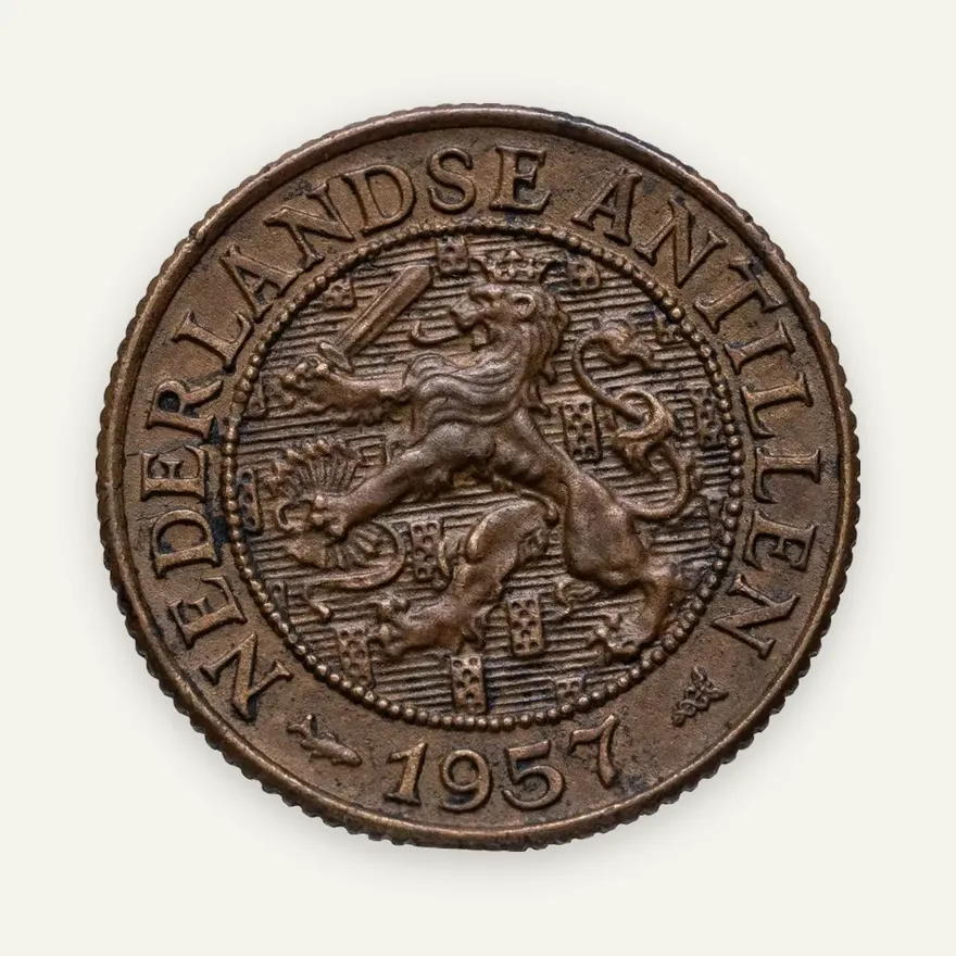 Нидерландские Антильские острова 1 цент (cent) 1957, реверс