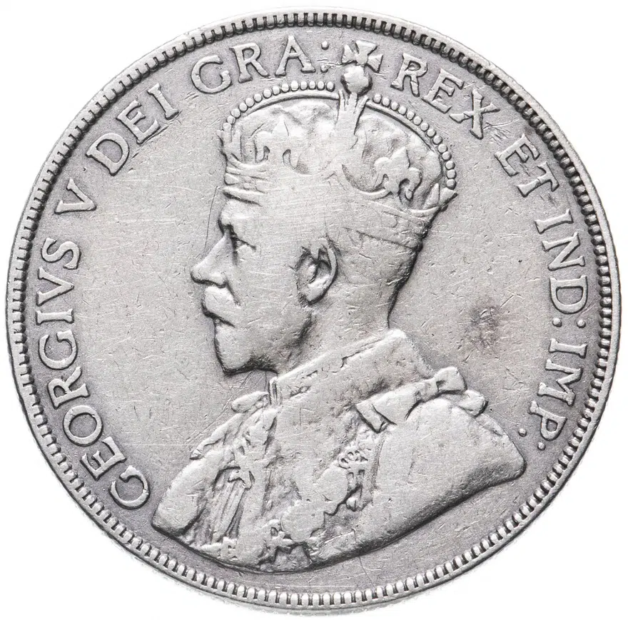 Ньюфаунленд 50 центов 1917