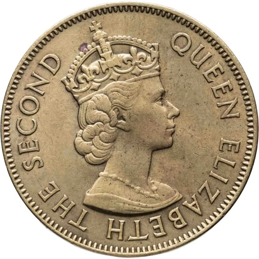 Ямайка 1 пенни (penny) 1967, реверс