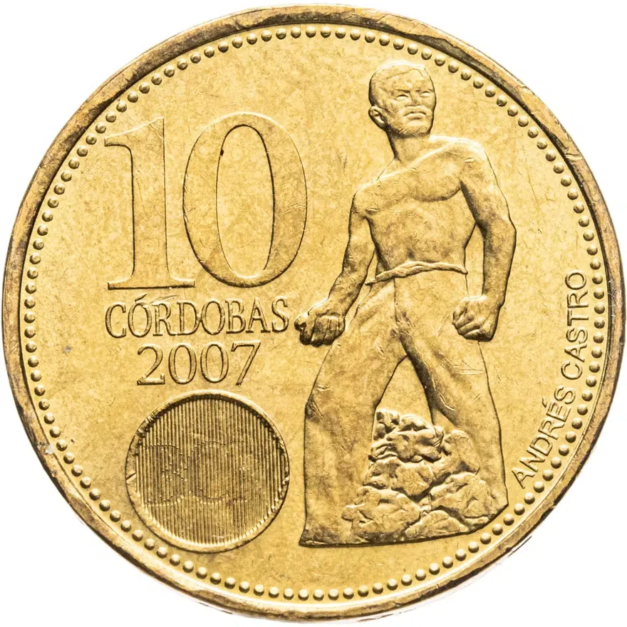 Никарагуа 10 кордоб (cordobas) 2007