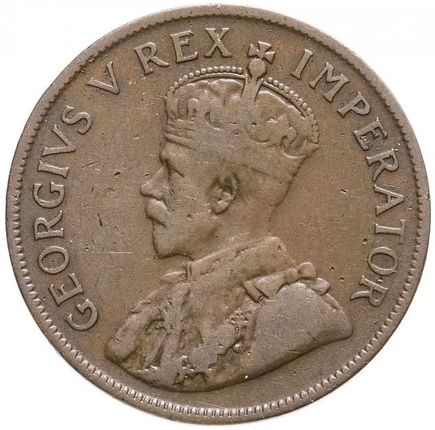 ЮАР 1 пенни (penny) 1926, реверс