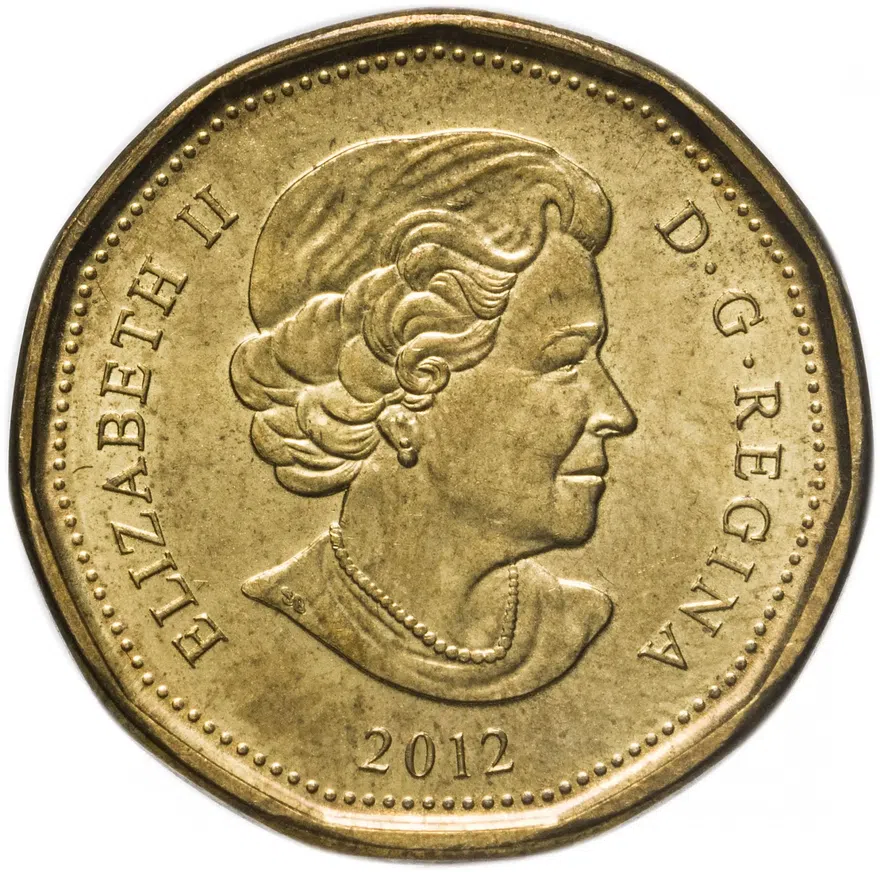 Канада 1 доллар (dollar) 2012   Сотый Кубок Грея, реверс