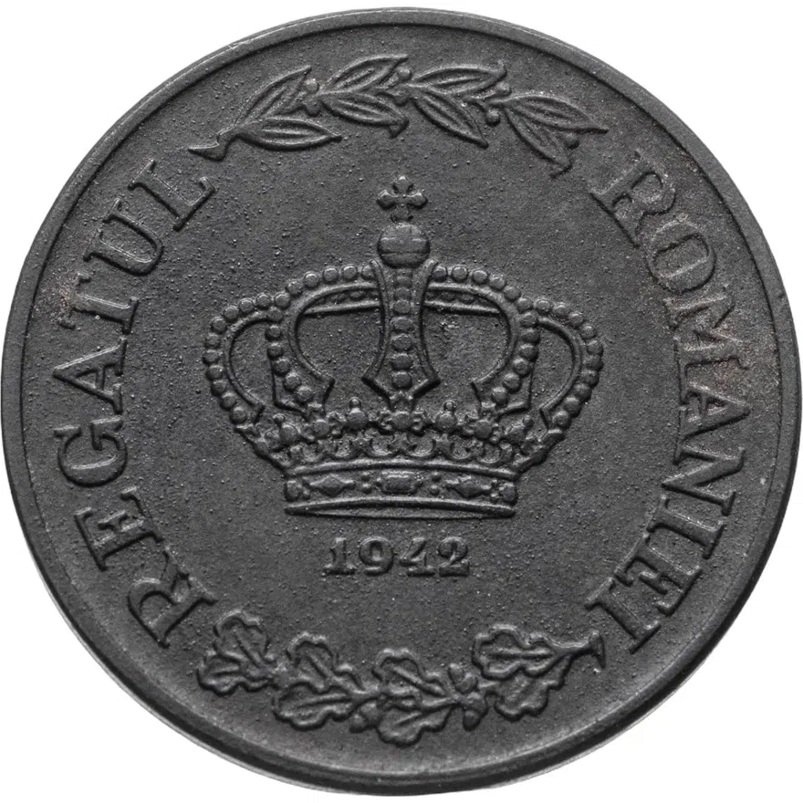 Румыния 5 леев (lei) 1942, реверс