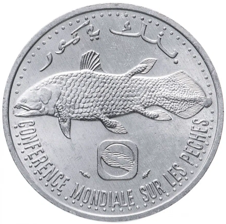Коморские острова 5 франков (francs) 1992, реверс