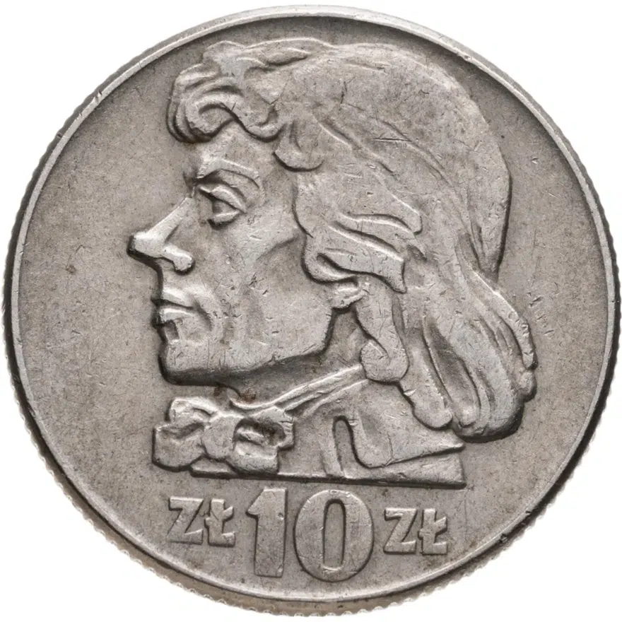 Польша 10 злотых (zlotych) 1960