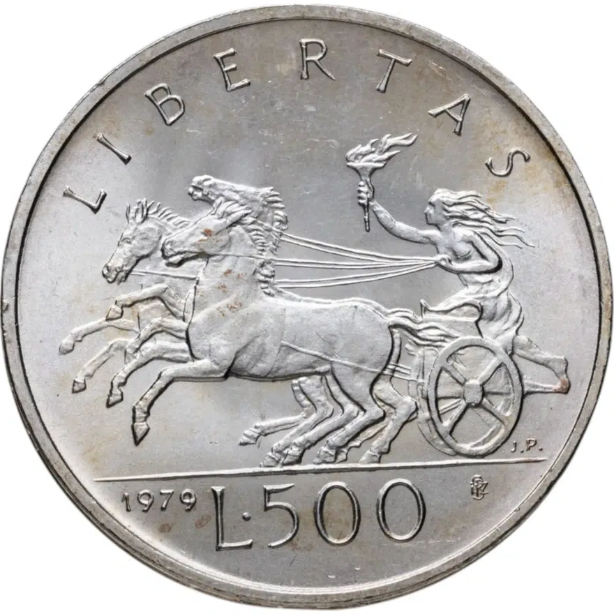 Сан-Марино 500 лир (lire) 1979  Институциональные органы государства