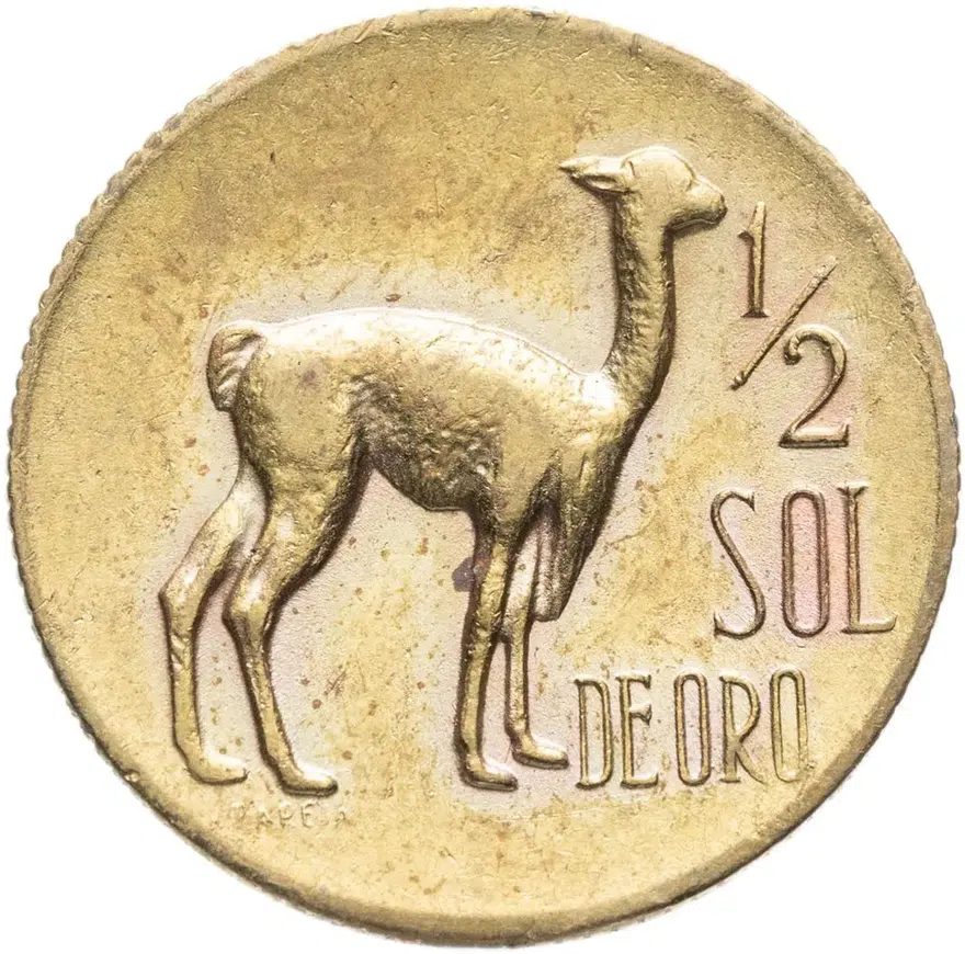 Перу 1/2 соля (sol) 1968