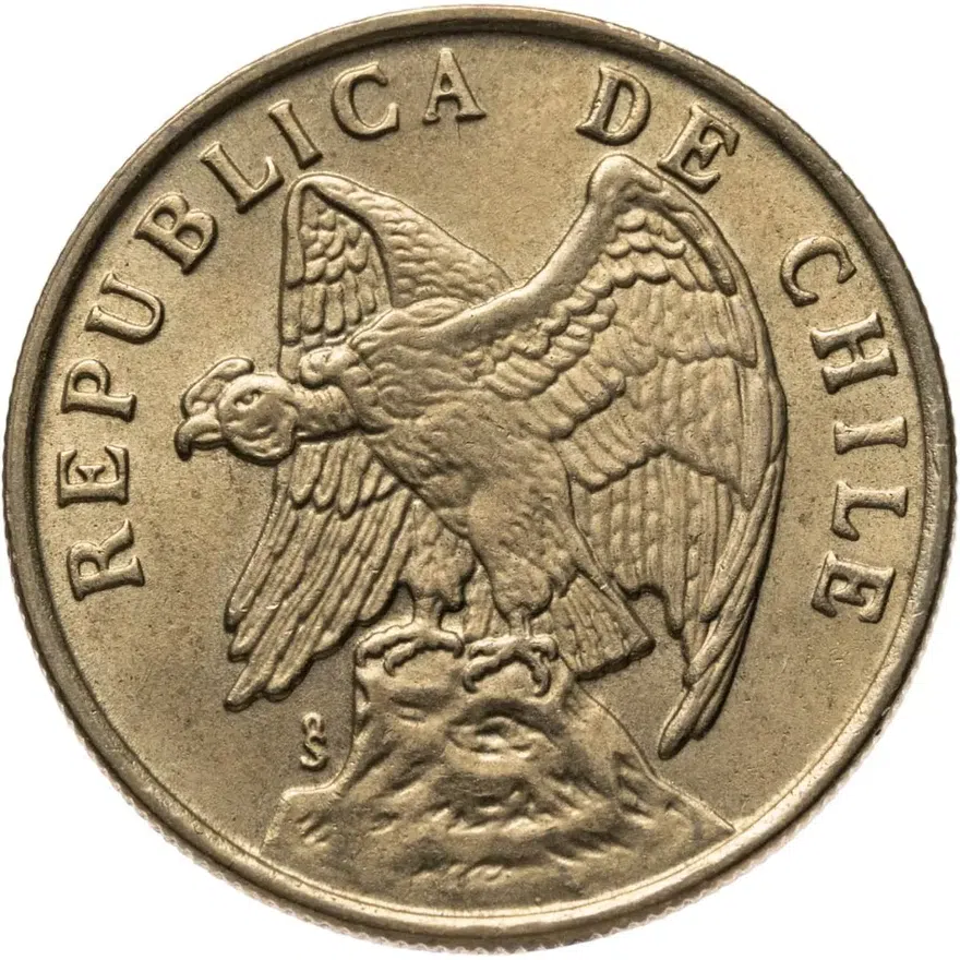Чили 50 сентаво (centavos) 1978, реверс