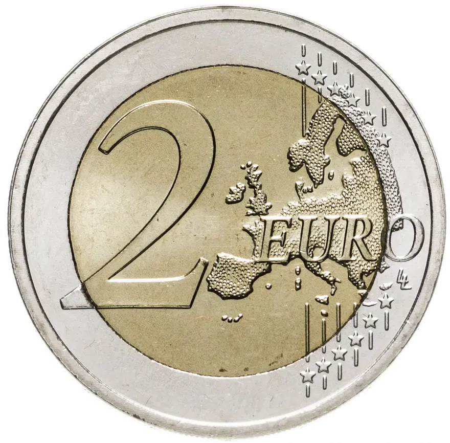 Мальта 2 евро (euro) 2012   10 лет евро наличными, реверс