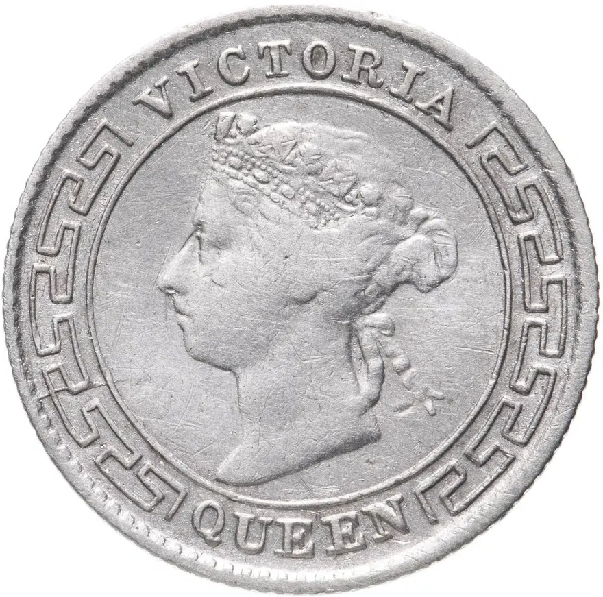 Цейлон 10 центов (cents) 1897