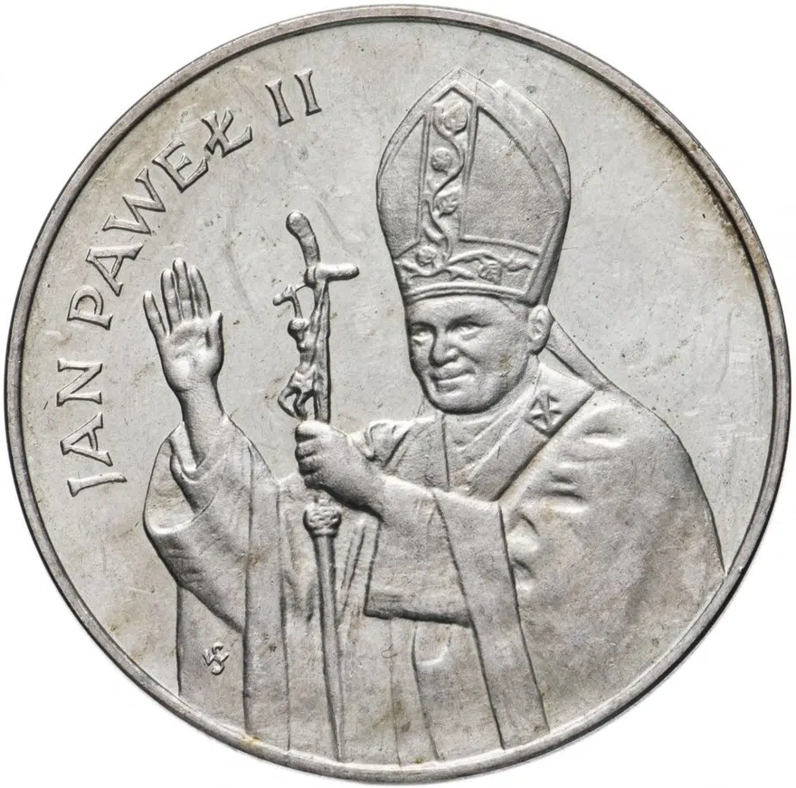 Польша 10000 злотых (zlotych) 1987 "Папа Иоанн Павел II"