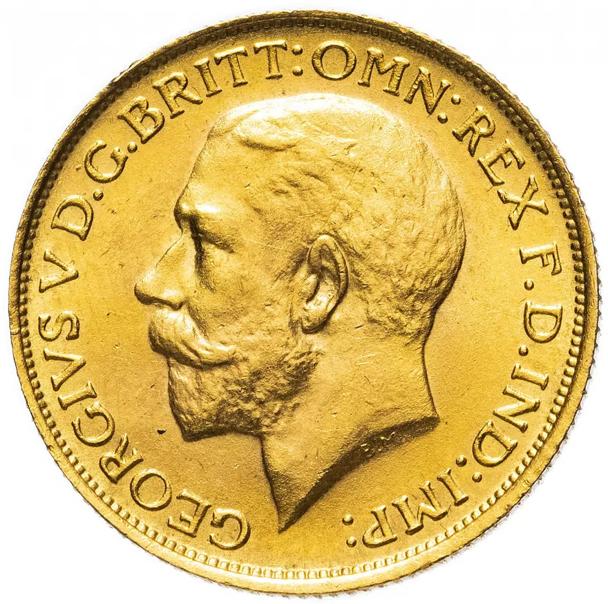 Великобритания соверен (sovereign) 1925