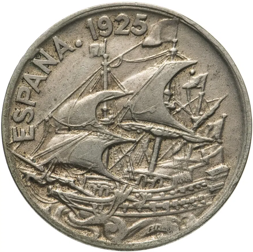 Испания 25 сентимо (centimos) 1925
