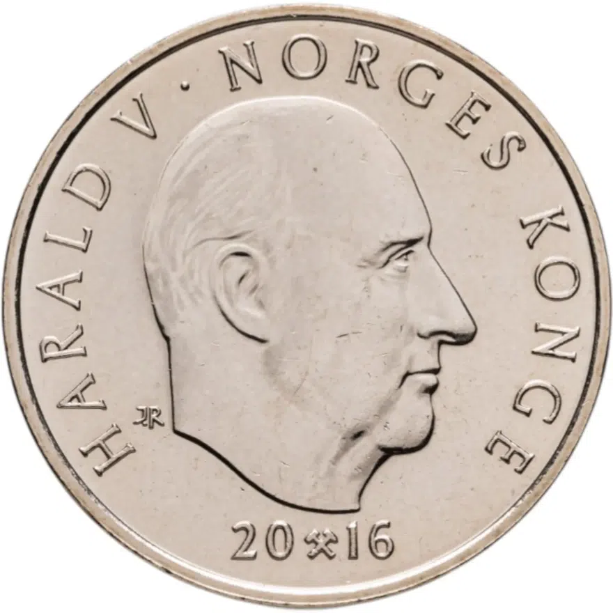 Норвегия 20 крон (kroner) 2016  200 лет Норвежскому банку
