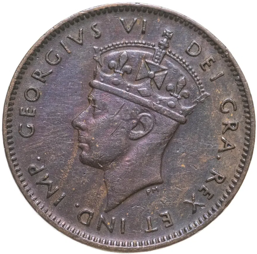 Ньюфаундленд 1 цент (cent) 1947, реверс