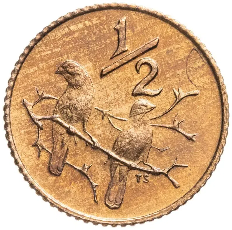 ЮАР 1/2 цента (cent) 1978