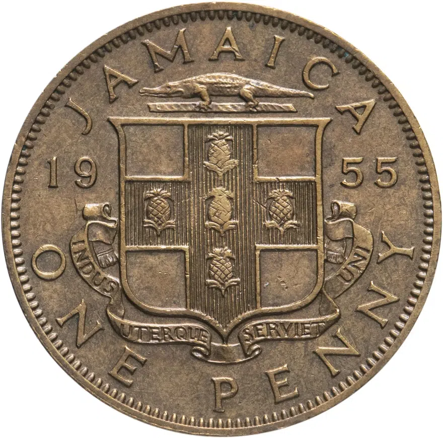 Ямайка 1 пенни (penny) 1955