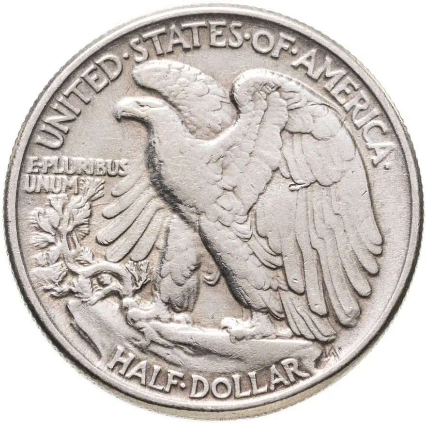 США 50 центов (1/2 доллара, half dollar) 1944, реверс