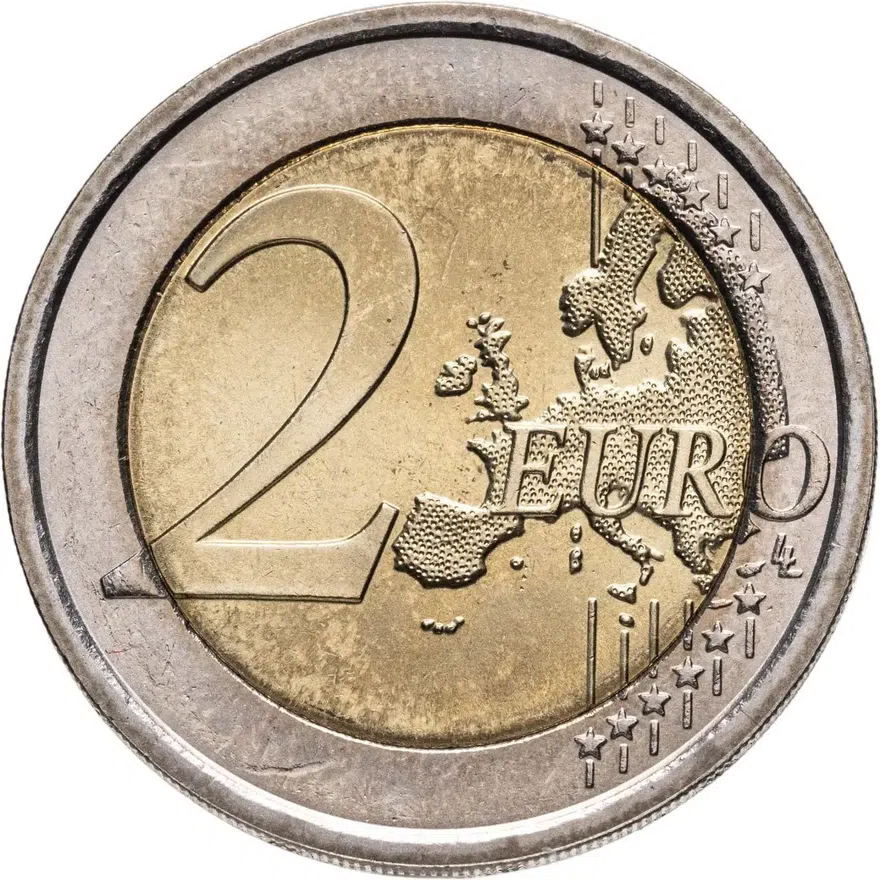 Италия 2 euro (евро) 2007 50-летие подписания Римского договора, реверс