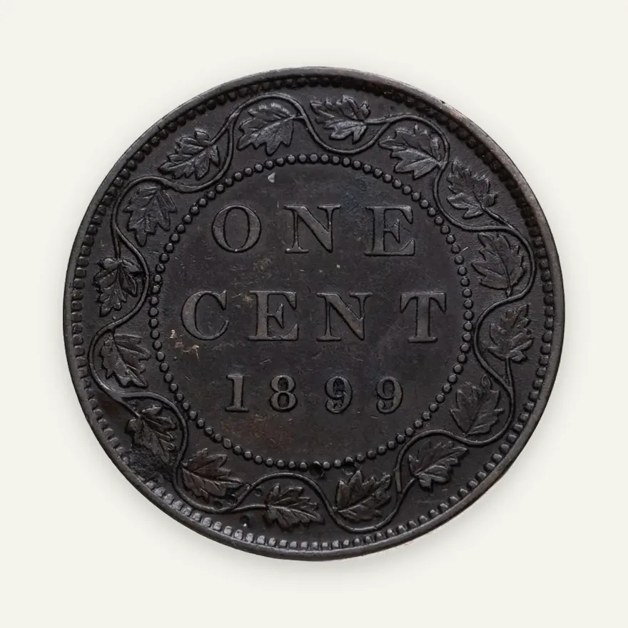 Канада 1 цент (cent) 1899, аверс