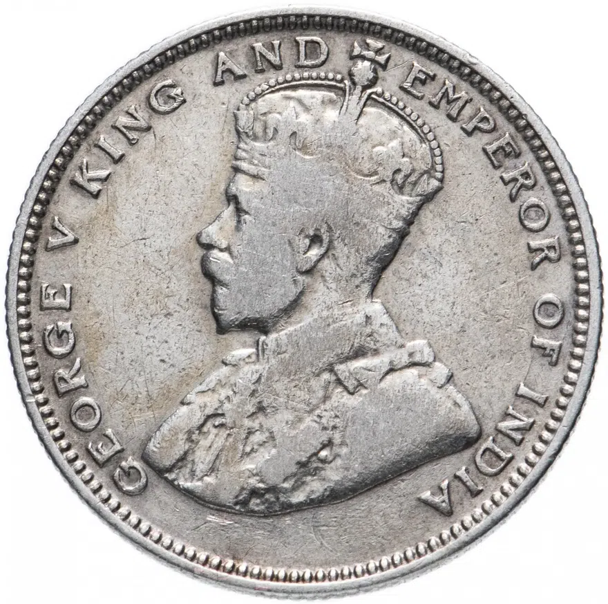 Стрейтс Сетлментс 20 центов (cents) 1927