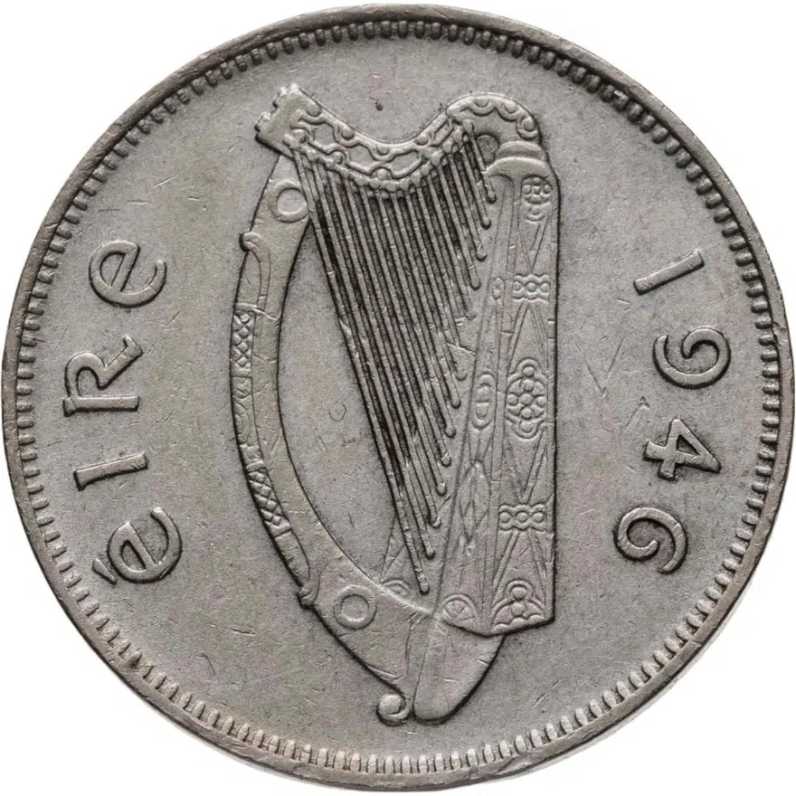Ирландия 6 пенсов (pence) 1946