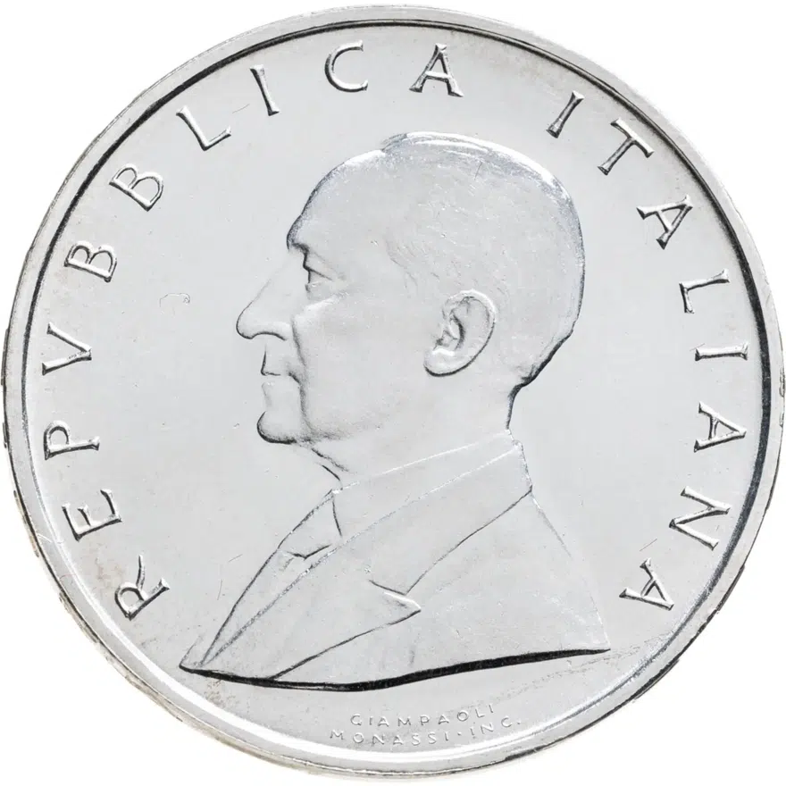 Италия 500 лир (lire) 1974  100 лет со дня рождения Гульельмо Маркони