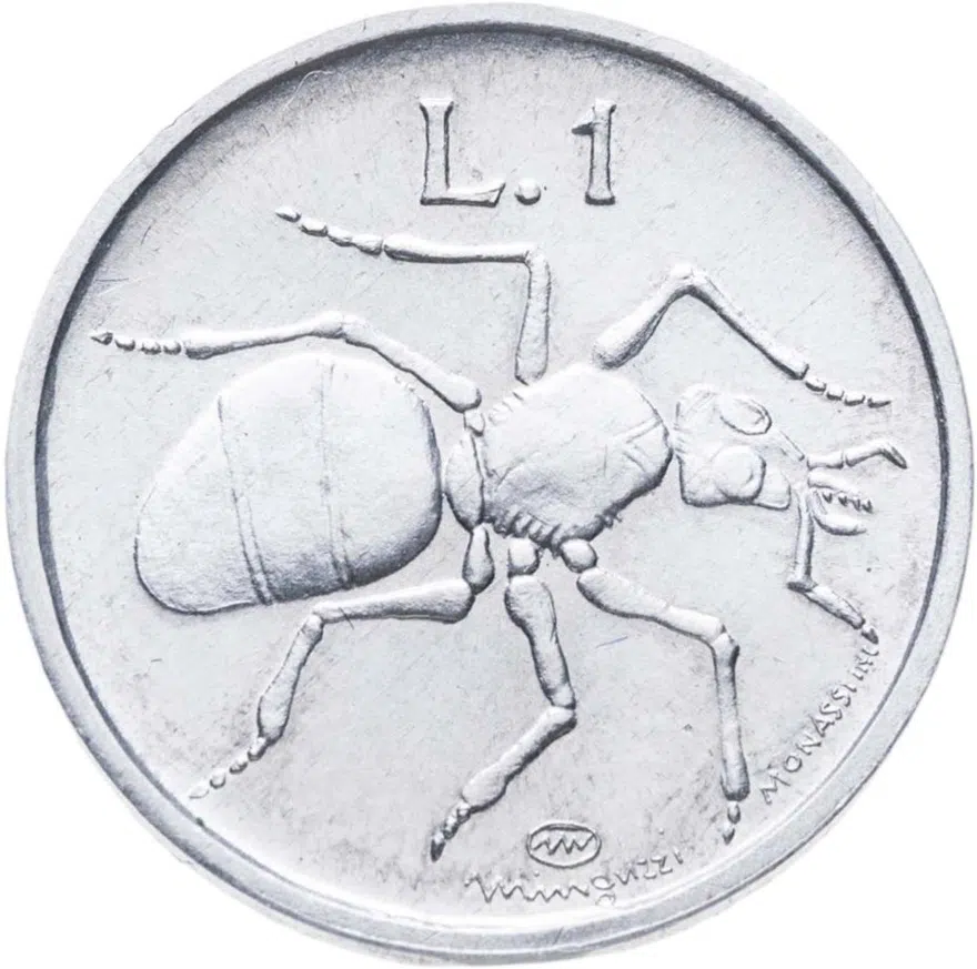 Сан-Марино 1 лира (lira) 1974