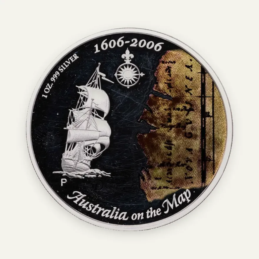 Австралия 1 доллар (dollar) 2006 Proof 400 лет открытию Австралии