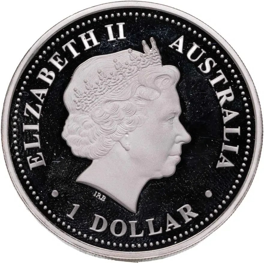 Австралия 1 доллар (dollar) 2006 Proof 400 лет открытию Австралии, реверс